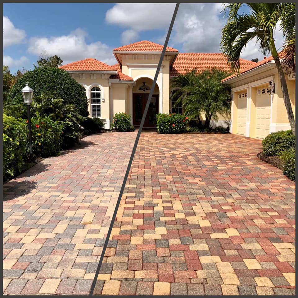 Paver Cleaning and Sealing North Palm Beach