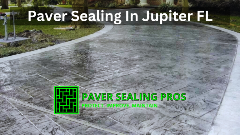 Paver Sealing in Jupiter FL 33410